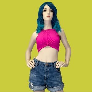 Women’s Longline Twist Bikini Top-Kona Sol for Target. New with tags.